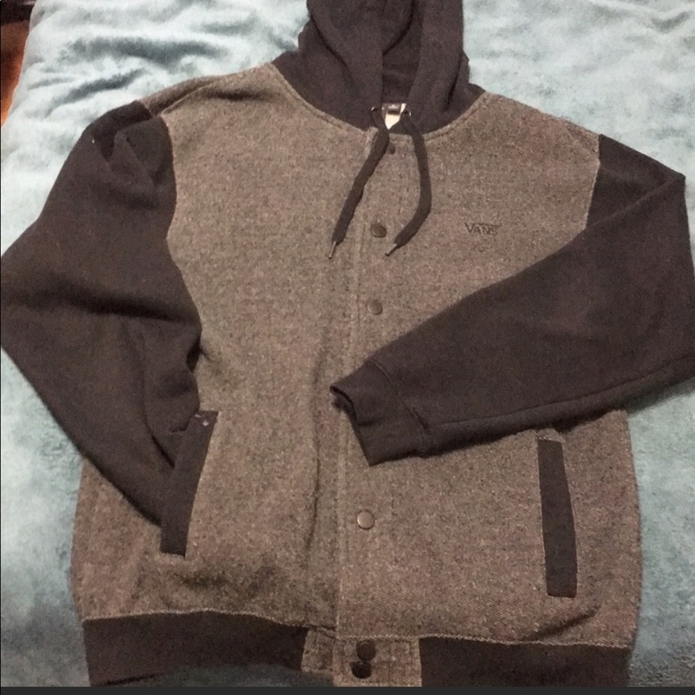 Vans Sweatshirt - Jacket 🏂 Black & Grey